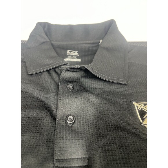 Army University Cutter And Buck Polo Shirt Mens Large Black Short Sleeve XXLT - Picture 6 of 8